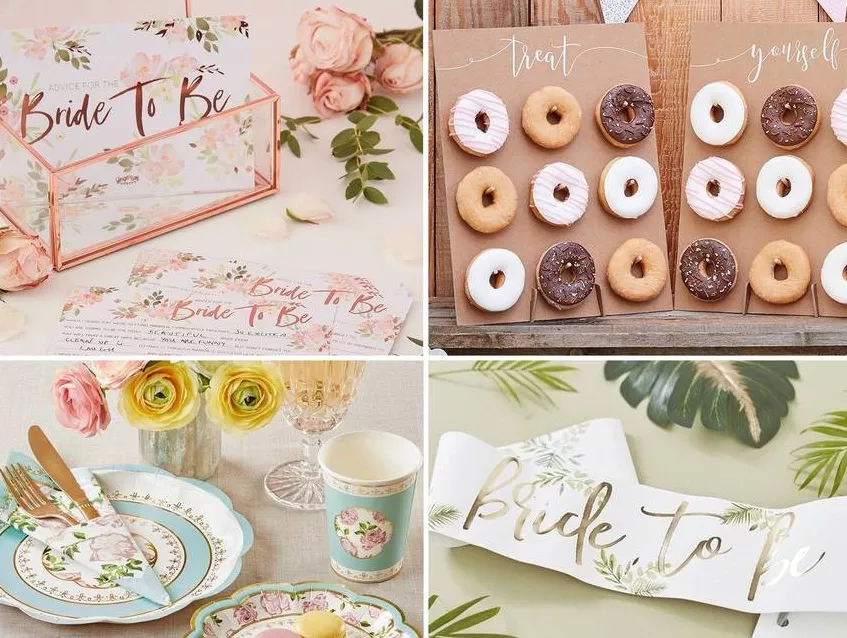 Bridal shower theme examples